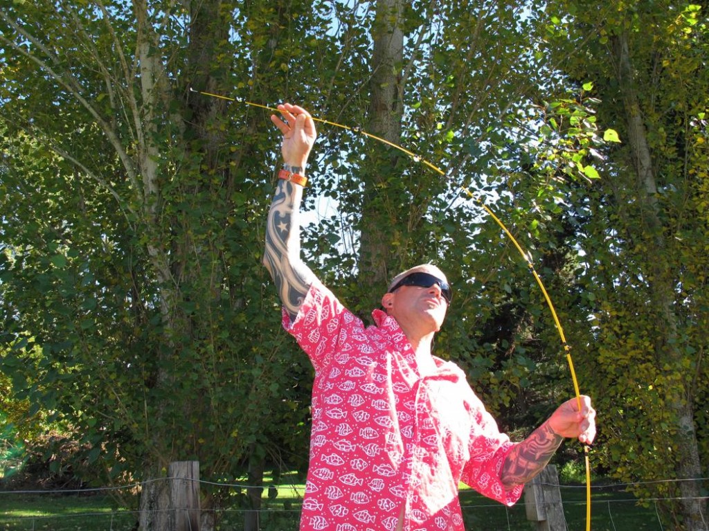 the rod must be loaded (bent) to cast well